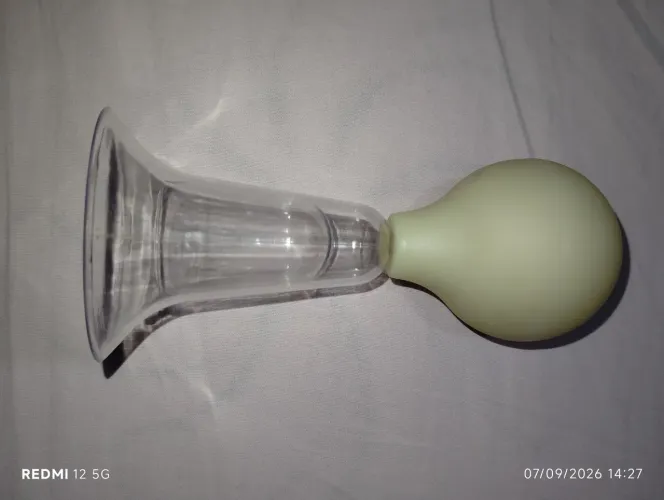Bomba manual para tirar leite materno