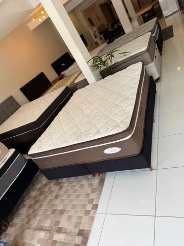 Cama box QUEEN SEMINOVO TOP - Entregamos!