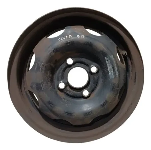 Roda Ferro Gm Celta Corsa Classic Aro 13 Preto Preto