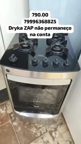 fogao inox mesa de vidro top