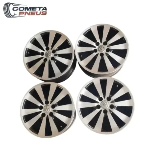Kit 4 Rodas aro 15 Corolla/Prius - diamantadas- original Toyota