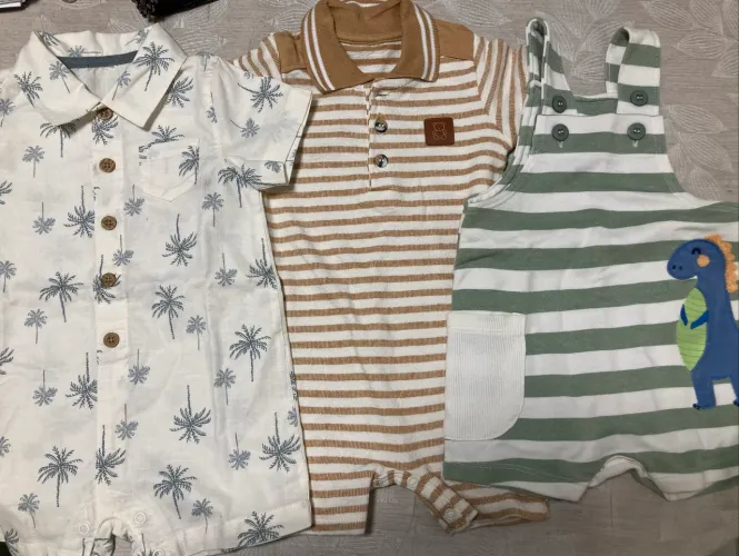 Roupinhas de menino - Caters e Milon - 6 a 9 meses e 12 meses