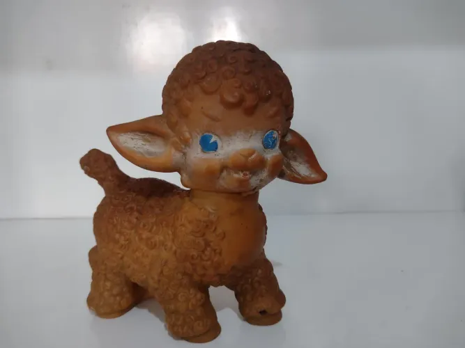 Brinquedo Ovelha em vinil da estrela Antigo
