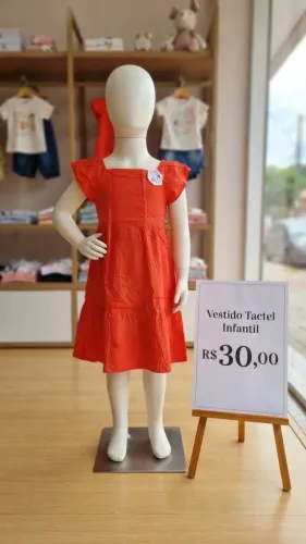 Vestido Cambrai Mista Infantil