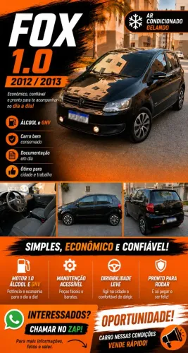 Volkswagen Fox 1.0 MI Total Flex 8V 5P 2013