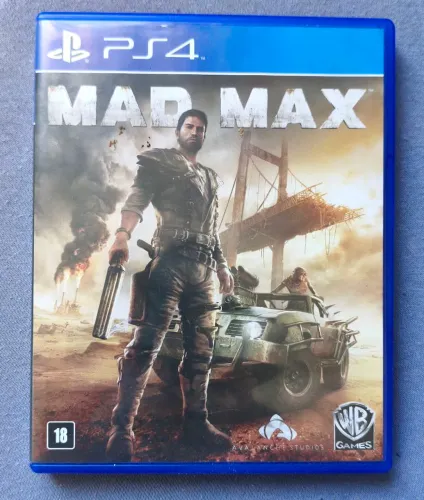 Jogo Mad Max PS4 - Mídia Física Original (Sem Riscos)
