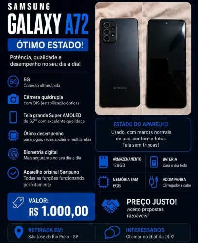 Samsung Galaxy A72 