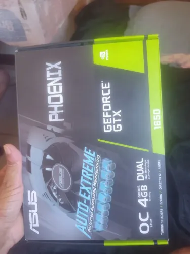 Placa de vídeo GTX 1650 4 GB