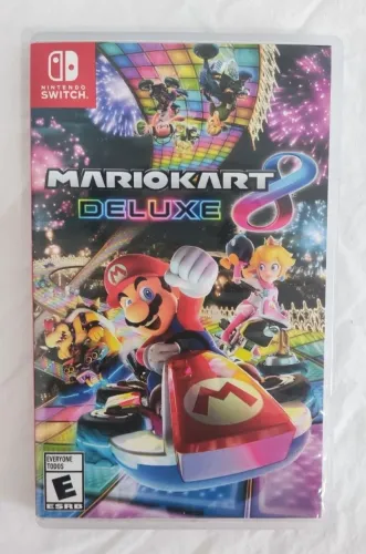 Mario Kart 8 Deluxe Nintendo Switch - Midia física - Estado de Novo