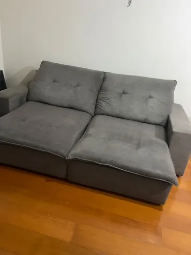 Sofá retrátil reclinável