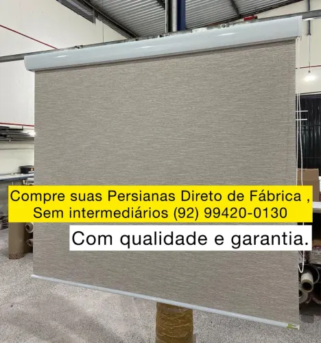 Persiana são ideais para ambientes que demandam controle de temperatura