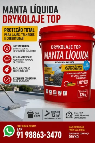 Manta líquida 12kg