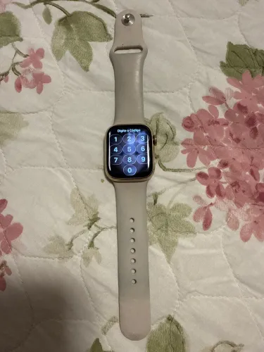 Apple Watch Serie 7, 41mm, GPS + Celular, Dourado