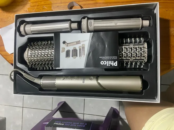 Escova Secadora Philco Psc3500 4 Em 1 14500w Alisa Cachos