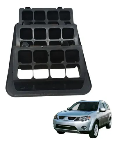 Moldura Grelha Ventilação Mitsubishi Outlander 3.0 2010 2011