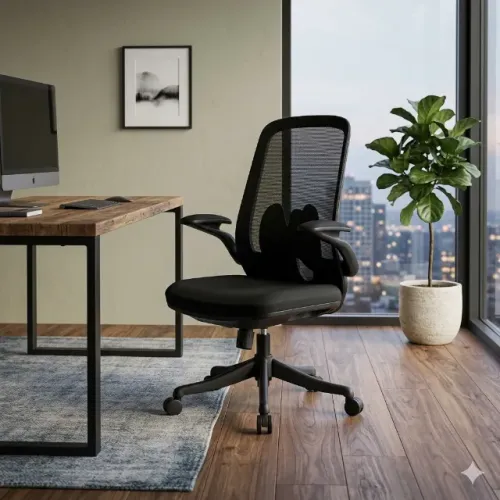 CADEIRA OFFICE AUSTIN PRETA