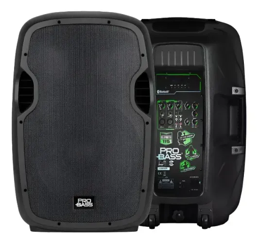 Caixa Som Ativa 15 Pol Bluetooth Pro Bass Elevate 115 800w 
