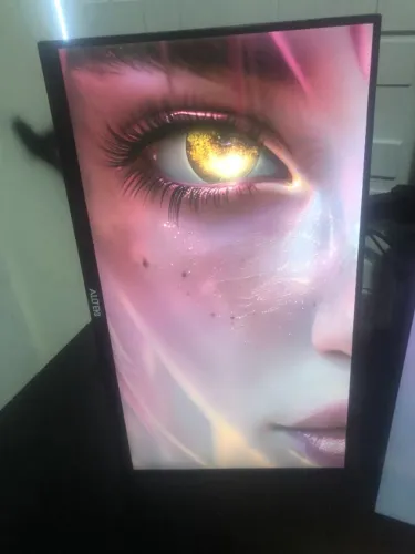 monitor gamer atk | 21,5| 100hz | painel VA | 1ms resposta