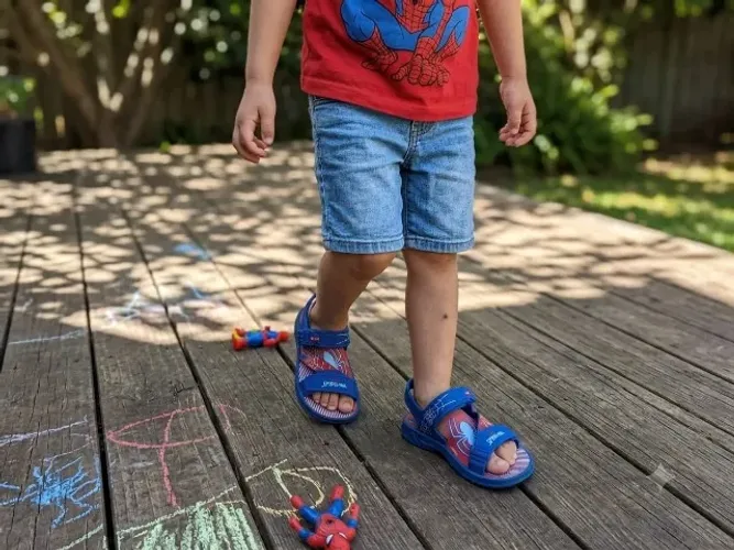 Sandália Infantil Homem-Aranha (Spider-Man) Grendene Kids Nº 31 - USADA
