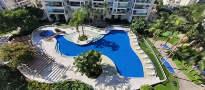 Cobertura dúplex mobiliada para locação com 3 quartos, sendo 1 suíte - Barra da Tijuca, Ri