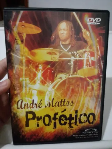 DVD Baterista André Mattos - Profético (RARIDADE)