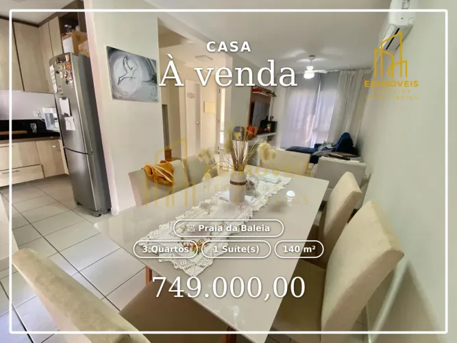 Casa em condomínio na Praia da Baleia: conforto e segurança para sua família!