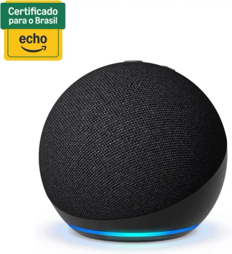 Echo Dot (Geração mais recente) | Smart speaker com Alexa, som vibrante e potente, Wi-Fi e