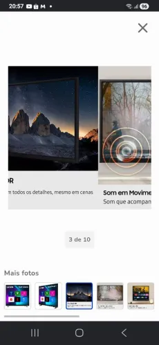 Smart tv 43 Samsung