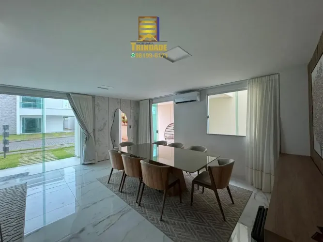 EXCLUSIVA CASA EM CONDOMINIO NA PRAIA NO MEIO. ARAÇAGI, PRONTA p/ MORAR,