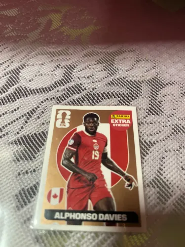 Figurinha copa 2026 Alphonso Davies bronze