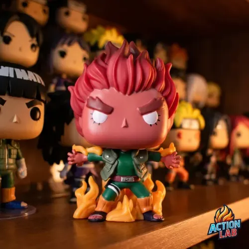 Action Figure Funko Pop Might Guy 8º Portão - Naruto Shippuden - Colecionável #824