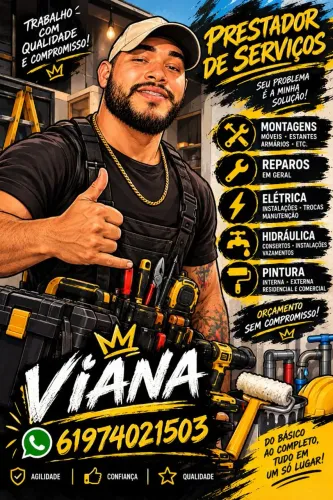Montagem de móveis, elétrica básica , hidráulica , manutenção etc ...