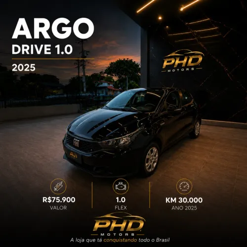Fiat Argo Drive 1.0 6V Flex 2025