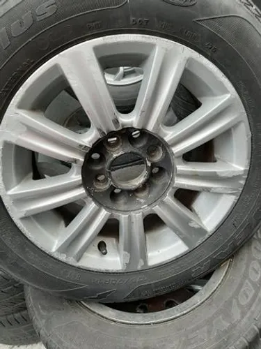 Roda aro 14 Raiada Prata Ford Ka 4X108 usado