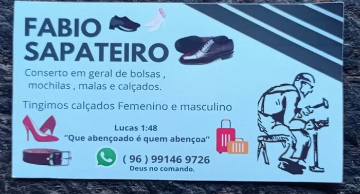 Conserto de calçados em gerais