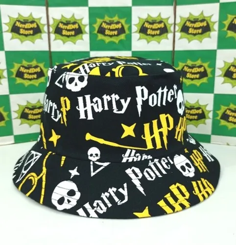 Chapéu Bucket Harry Potter - Hogwarts Dumbledore Voldemort Grifinoria - NerdDog Store
