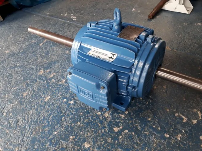 Motor elétrico trifásico 2 cv rpm 860.