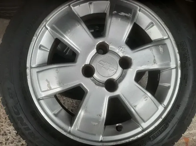 Roda aro 15 Gm Montana Sport Prata corsa 4x100 usadas
