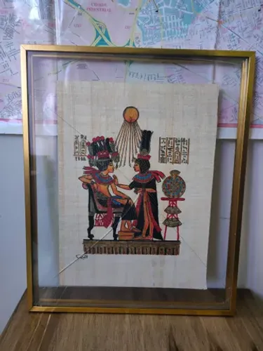 Quadro papiro egípcio 