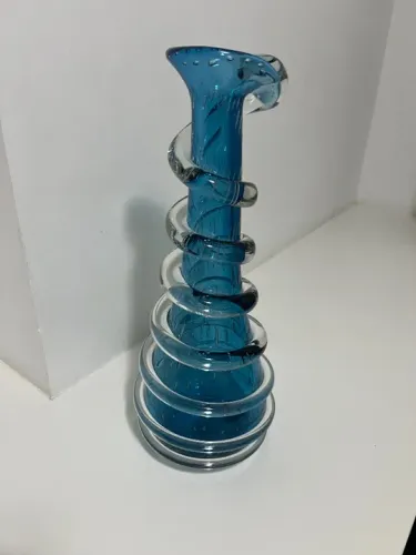 Vaso Cristal Murano Serpente G