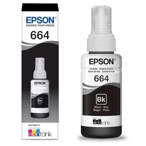 Tinta Epson Ecotank 664 Preto - Original