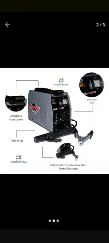 Soldadora ARC-100D 120V - 6kg - Smarter