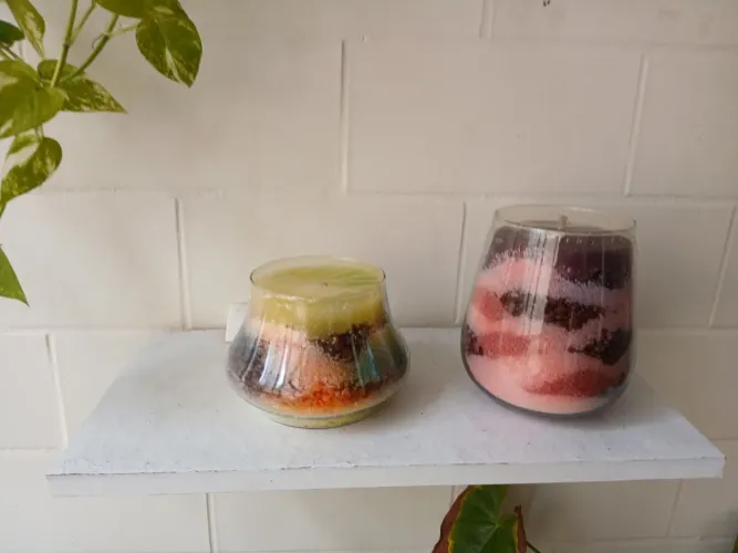 Velas decorativas