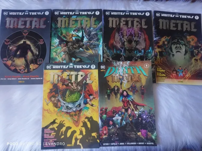 Coleção completa noite das trevas metal