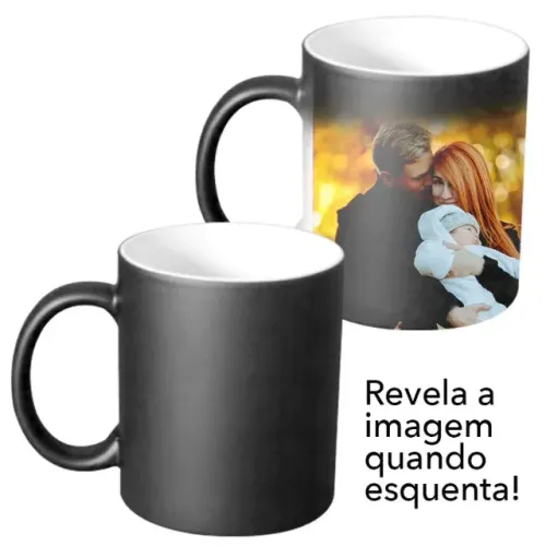 Caneca Mágica personalizada arte de sua preferência