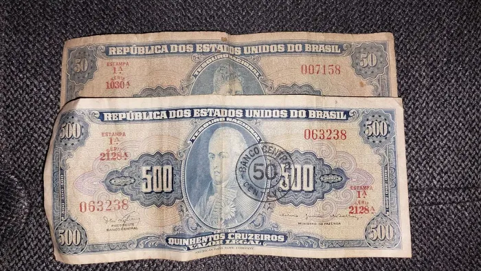 Cédula de 500 Cruzeiros