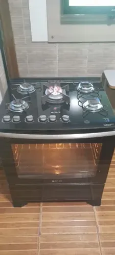 Fogão mesa de vidro todo automático 699$#