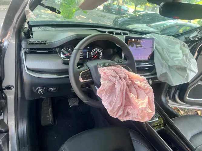 Troca Do Kit Airbag Jeep Compass Novo