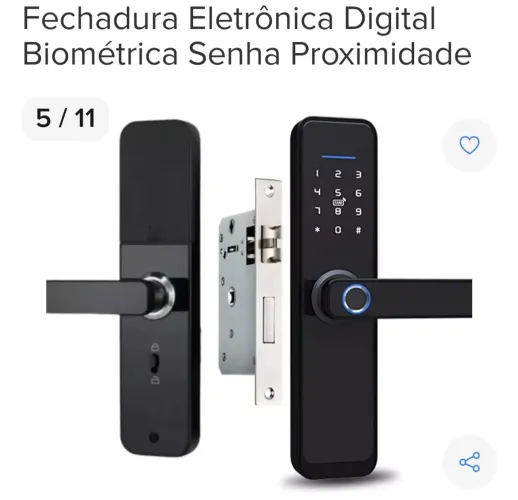 Fechadura digital ou eletrônica. R$ 798,00 instalada.