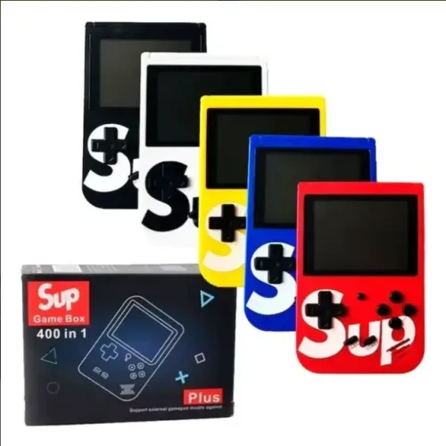 Mini Game Retrô Sup Com Adaptador Para Tv 400 In 1